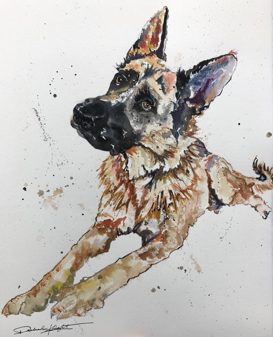 PET PORTRAIT || GERMAN SHEPARD II [SOLD]